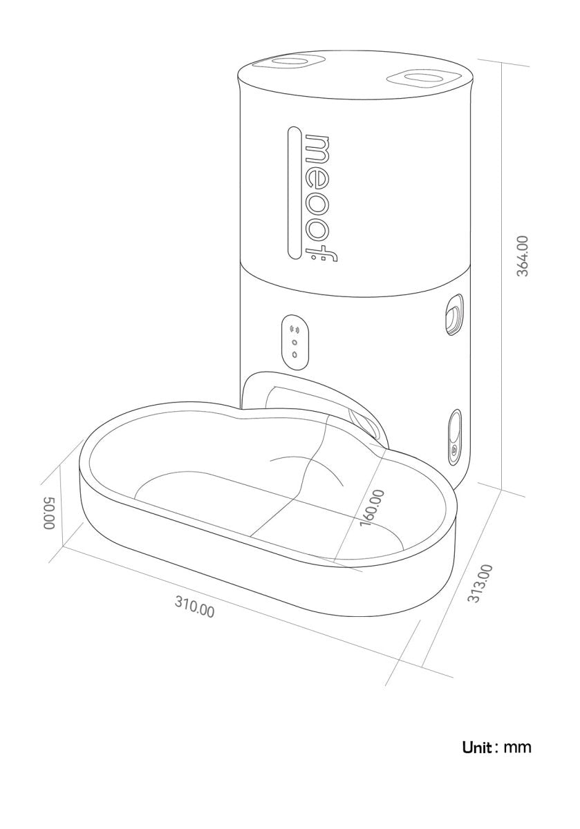 Smart Automatic Pet Feeder with Camera App Control 4L Capacity-2